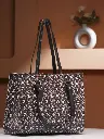 👜 Monogram Print Premium Tote Bag