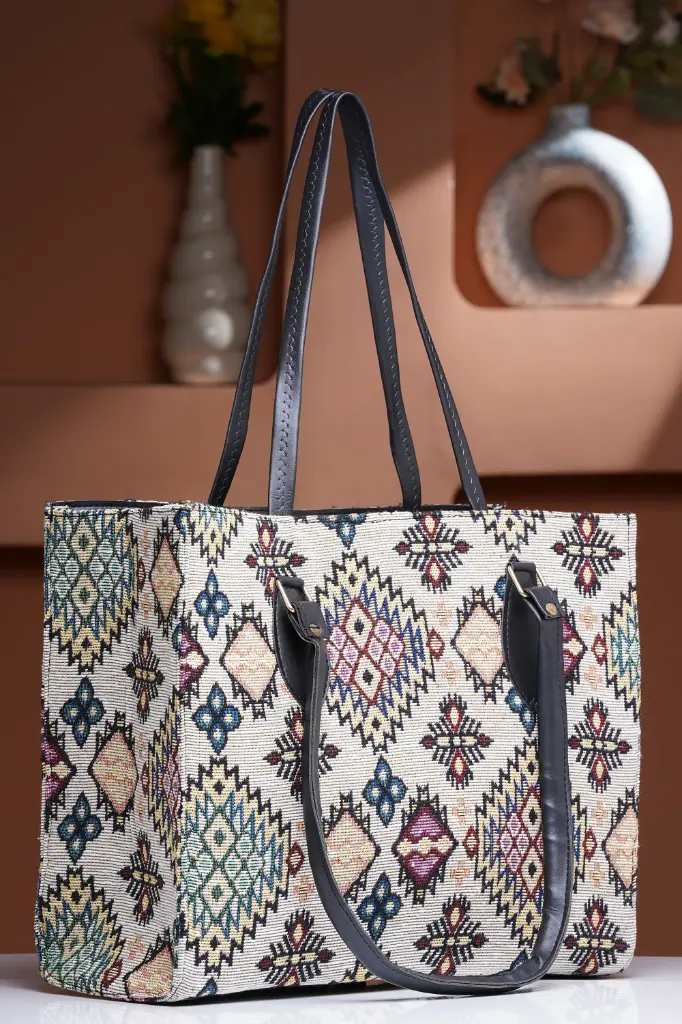 Nazaara Ethnic Weave Tote